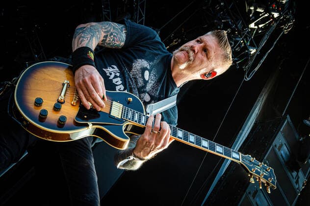 Mastodon live at Copenhell 2022, Copenhagen, Denmark Copenhagen, Denmark. 18th, June 2022. The American metal band Mastodon performs a live concert during the Danish heavy metal festival Copenhell 2022. Here guitarist Bill Kelliher is seen live on stage. Copenhagen Denmark  Copyright: xGonzalesxPhoto SebastianxDammarkx