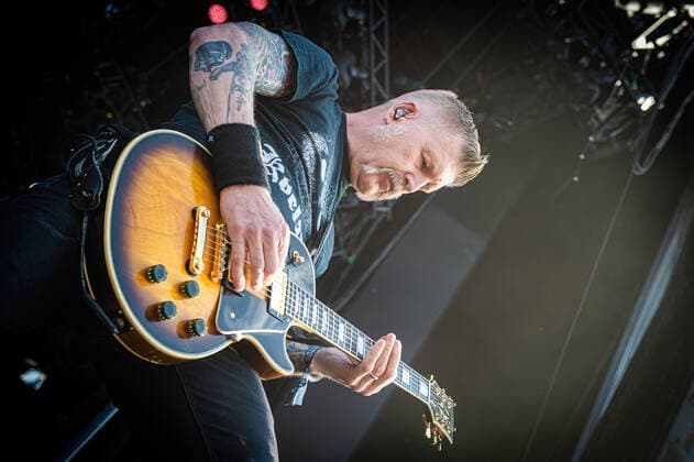 Mastodon live at Copenhell 2022, Copenhagen, Denmark Copenhagen, Denmark. 18th, June 2022. The American metal band Mastodon performs a live concert during the Danish heavy metal festival Copenhell 2022. Here guitarist Bill Kelliher is seen live on stage. Copenhagen Denmark  Copyright: xGonzalesxPhoto SebastianxDammarkx