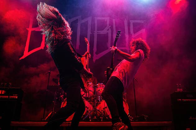Bombus live at Copenhell 2022, Copenhagen, Denmark Copenhagen, Denmark. 18th, June 2022. The Swedish heavy metal band Bombus performs a live concert during the Danish heavy metal festival Copenhell 2022. Copenhagen Denmark  Copyright: xGonzalesxPhoto SebastianxDammarkx