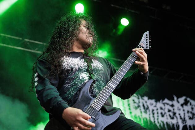Gatecreeper live at Copenhell 2022, Copenhagen, Denmark Copenhagen, Denmark. 18th, June 2022. The American death metal band Gatecreeper performs a live concert during the Danish heavy metal festival Copenhell 2022 in Copenhagen. Copenhagen Denmark  Copyright: xGonzalesxPhoto PeterxTroestx