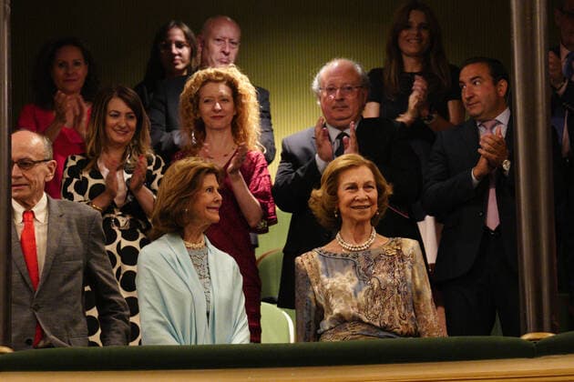 Entertainment Themen der Woche KW25 Entertainment Bilder des Tages 21-06-2022 Concert Queen Sofia and Queen Silvia of Sweden attend the concert on the occasion of the Global Neuro summit 2020 2022 at the Teatro Liceo in Salamanca. No Spain Â  Copyright: xPPEx