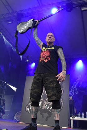 Agnostic Front Vinnie Stigma during The Rumjacks and Agnostic Front Opening Bad Religion, Music Concert in Padua, Italy, June 21 2022  Copyright: xSimonexPiccirillix xipa-agency.nx xx 0