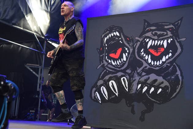 Agnostic Front Vinnie Stigma during The Rumjacks and Agnostic Front Opening Bad Religion, Music Concert in Padua, Italy, June 21 2022  Copyright: xSimonexPiccirillix xipa-agency.nx xx 0