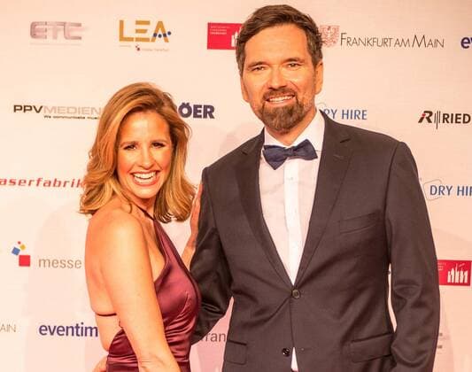 22 06 2022 xesx Frankfurt am Main, Festhalle LEA Live Entertainment Award on the Red Carpet The presenter team Ingo Mommsen and Mareile Höppner ES