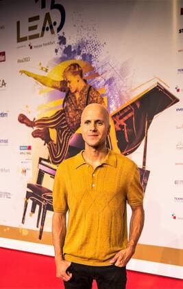 22 06 2022 xesx Frankfurt am Main, Festhalle LEA Live Entertainment Award on the Red Carpet Milow Belgian singer songwriter ES
