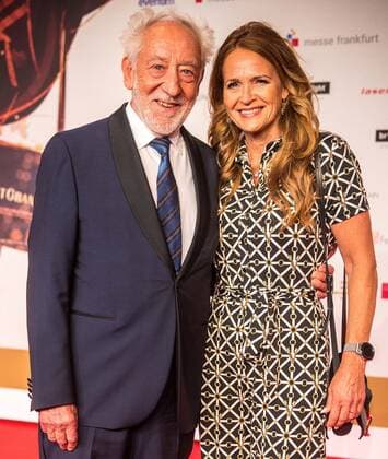 22 06 2022 xesx Frankfurt am Main, Festhalle LEA Live Entertainment Award on the Red Carpet Actor Dieter Hallervorden and his wife Christiane Zander. ES