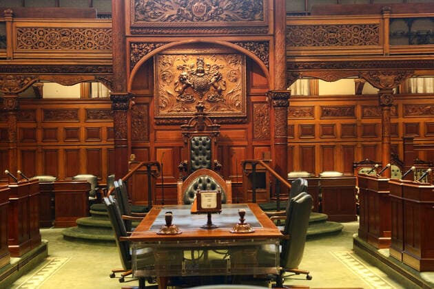 Ontario Legislative Building Legislative Chamber in the Ontario Legislative Building in Toronto, Ontario, Canada, on June 20, 2022. The Ontario Legislative Building houses the viceregal suite of the Lieutenant Governor of Ontario, the Legislative Assembly of Ontario, and offices for members of the provincial parliament (MPPs). Toronto Ontario Canada  Copyright: xCreativexTouchxImagingxLtdx originalFilename: friedman-ontariol220620_npUOG.jpg