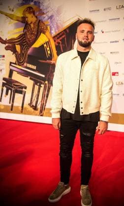 22 06 2022 xesx Frankfurt am Main, Festhalle LEA Live Entertainment Award on the Red Carpet Tobias Topic, known as Topic or Topic42, DJ and music producer. ES