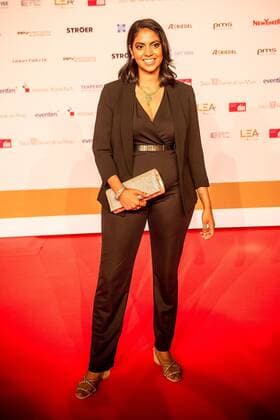 22 06 2022 xesx Frankfurt am Main, Festhalle LEA Live Entertainment Award on the Red Carpet Singer Songwriter Sobi ES