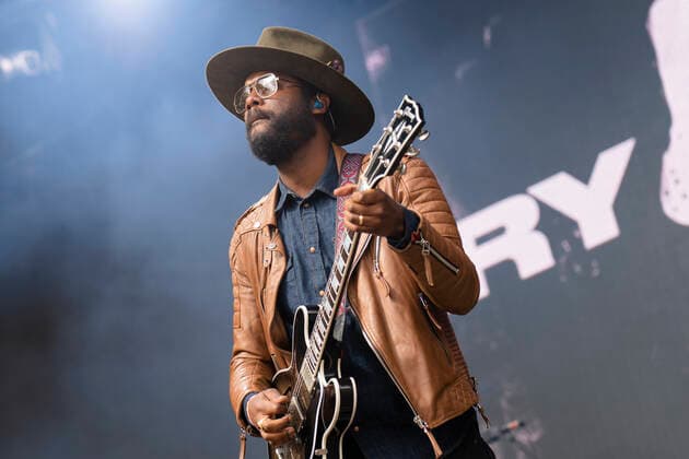 Gary Clark Jr., Bergenfest 2022, Bergen, Norway Bergen, Norway. 14th, June 2022. The American singer, songwriter and musician Gary Clark Jr. performs a live concert during the Norwegian music festival Bergenfest 2022 in Bergen. Bergen Norway  Copyright: xGonzalesxPhoto JarlexH.xMoex