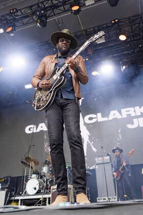 Gary Clark Jr., Bergenfest 2022, Bergen, Norway Bergen, Norway. 14th, June 2022. The American singer, songwriter and musician Gary Clark Jr. performs a live concert during the Norwegian music festival Bergenfest 2022 in Bergen. Bergen Norway  Copyright: xGonzalesxPhoto JarlexH.xMoex