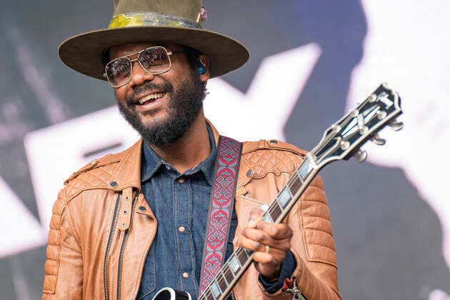 Gary Clark Jr., Bergenfest 2022, Bergen, Norway Bergen, Norway. 14th, June 2022. The American singer, songwriter and musician Gary Clark Jr. performs a live concert during the Norwegian music festival Bergenfest 2022 in Bergen. Bergen Norway  Copyright: xGonzalesxPhoto JarlexH.xMoex