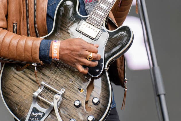 Gary Clark Jr., Bergenfest 2022, Bergen, Norway Bergen, Norway. 14th, June 2022. The American singer, songwriter and musician Gary Clark Jr. performs a live concert during the Norwegian music festival Bergenfest 2022 in Bergen. Bergen Norway  Copyright: xGonzalesxPhoto JarlexH.xMoex
