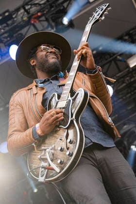 Gary Clark Jr., Bergenfest 2022, Bergen, Norway Bergen, Norway. 14th, June 2022. The American singer, songwriter and musician Gary Clark Jr. performs a live concert during the Norwegian music festival Bergenfest 2022 in Bergen. Bergen Norway  Copyright: xGonzalesxPhoto JarlexH.xMoex