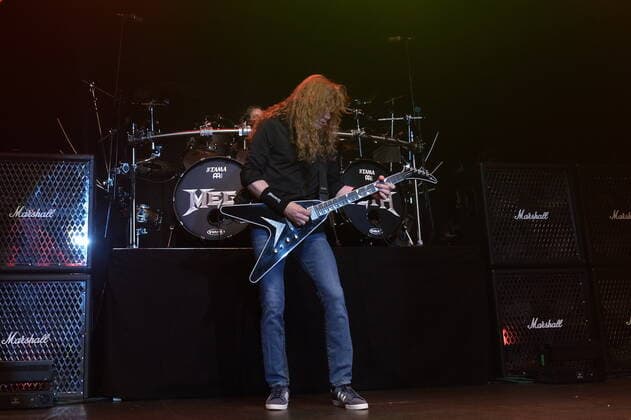 22.06.2022 - Megadeth Live in Zurich - Dave Mustain on stage Zurich Komplex 457 Zürich Schweiz Copyright: xSergioxBrunettix
