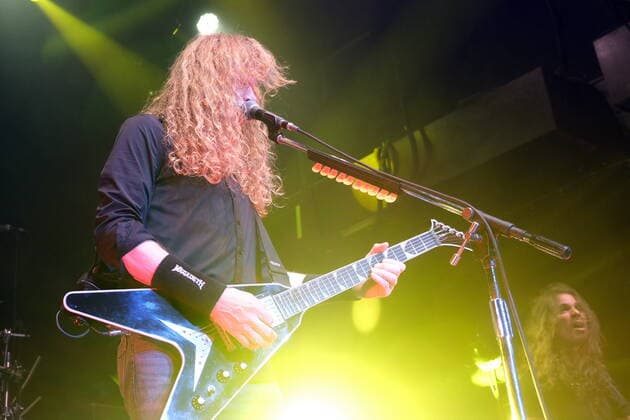 22.06.2022 - Megadeth Live in Zurich - Dave Mustain on stage Zurich Komplex 457 Zürich Schweiz Copyright: xSergioxBrunettix