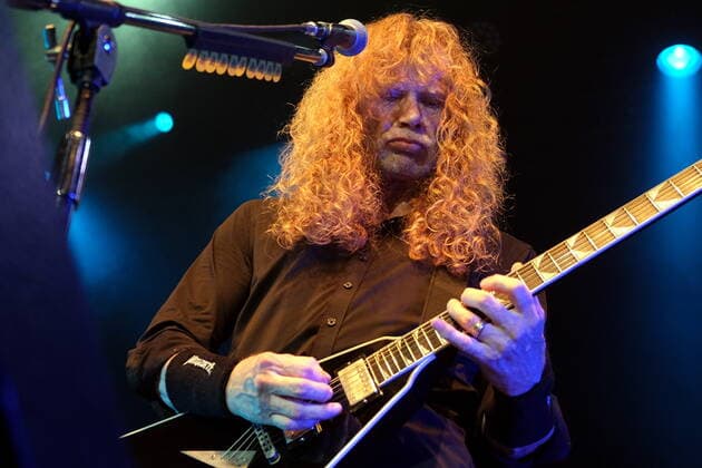 22.06.2022 - Megadeth Live in Zurich - Dave Mustain on stage Zurich Komplex 457 Zürich Schweiz Copyright: xSergioxBrunettix