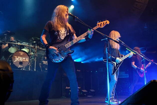 22.06.2022 - Megadeth Live in Zurich - band on stage Zurich Komplex 457 Zürich Schweiz Copyright: xSergioxBrunettix