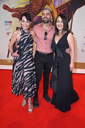 Sibylle Nicolai, Rafi Rachek, Semra Tunc at the 15 LEA Live Entertainment Award in the Festhalle in Frankfurt am Main on 22 06 2022