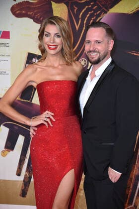 Annika Gassner, Bernhard Kleingarn at the 15 LEA Live Entertainment Award in the Festhalle in Frankfurt am Main on 22 06 2022