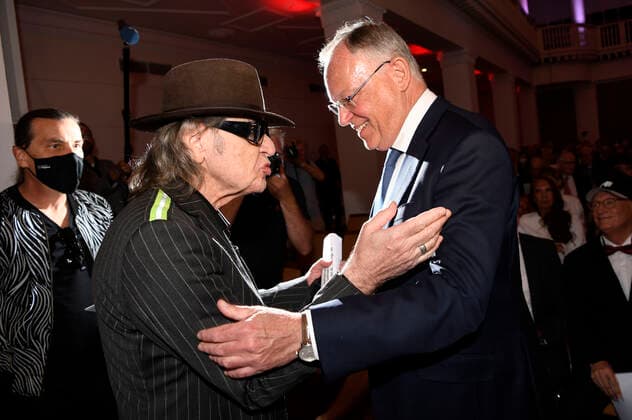 Udo Lindenberg and Stephan Weil at the award ceremony of the Lower Saxony State Prize 2022 to Eske Nannen and Otto Waalkes at the Hannover Congress Centrum Hannover, 22 06 2022 Foto:xC.xNiehausx xFuturexImage