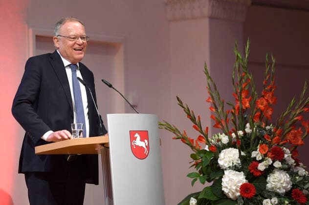 Stephan Weil at the award ceremony of the Lower Saxony State Prize 2022 to Eske Nannen and Otto Waalkes at the Hannover Congress Centrum Hannover, 22 06 2022 Foto:xC.xNiehausx xFuturexImage