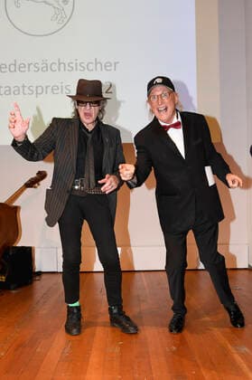 Udo Lindenberg and Otto Waalkes at the award ceremony of the Lower Saxony State Prize 2022 to Eske Nannen and Otto Waalkes at the Hannover Congress Centrum Hannover, 22 06 2022 Foto:xC.xNiehausx xFuturexImage