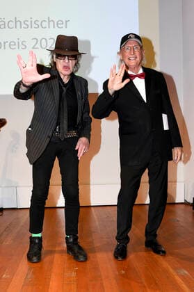 Udo Lindenberg and Otto Waalkes at the award ceremony of the Lower Saxony State Prize 2022 to Eske Nannen and Otto Waalkes at the Hannover Congress Centrum Hannover, 22 06 2022 Foto:xC.xNiehausx xFuturexImage