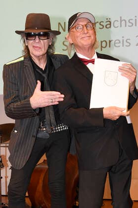 Udo Lindenberg and Otto Waalkes at the award ceremony of the Lower Saxony State Prize 2022 to Eske Nannen and Otto Waalkes at the Hannover Congress Centrum Hannover, 22 06 2022 Foto:xC.xNiehausx xFuturexImage