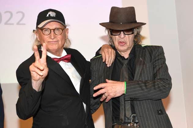 Otto Waalkes and Udo Lindenberg at the award ceremony of the Lower Saxony State Prize 2022 to Eske Nannen and Otto Waalkes at the Hannover Congress Centrum Hannover, 22 06 2022 Foto:xC.xNiehausx xFuturexImage