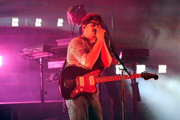 Clemens Rehbein of Milky Chance live as part of the Telekom Street Gigs event series at Kraftwerk Berlin Berlin, 22 06 2022 Foto:xT.xBartillax xFuturexImage