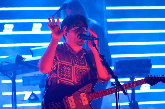 Clemens Rehbein of Milky Chance live as part of the Telekom Street Gigs event series at Kraftwerk Berlin Berlin, 22 06 2022 Foto:xT.xBartillax xFuturexImage