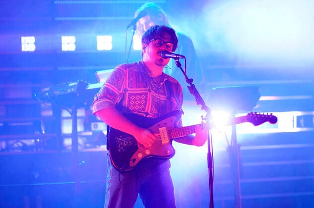 Clemens Rehbein of Milky Chance live as part of the Telekom Street Gigs event series at Kraftwerk Berlin Berlin, 22 06 2022 Foto:xT.xBartillax xFuturexImage