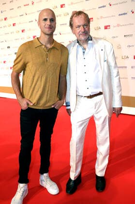 Milow and Jens Michow at the 15 Live Entertainment Awards 2022 ceremony in Frankfurt Festhalle Frankfurt am Main, 22 06 2022 Foto:xP.xBackx xFuturexImage