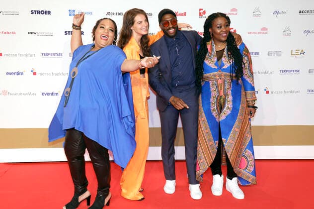 Yvonne Catterfeld with her band at the 15 Live Entertainment Awards 2022 in the Frankfurt Festhalle Frankfurt am Main, 22 06 2022 Foto:xP.xBackx xFuturexImage