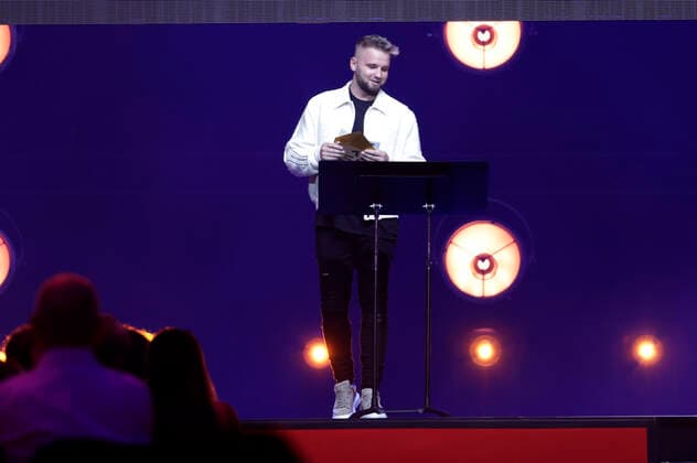 Tobias Topic at the 15 Live Entertainment Awards 2022 ceremony at the Frankfurt Festhalle Frankfurt am Main, 22 06 2022 Foto:xP.xBackx xFuturexImage