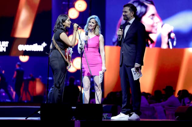 Sobi, Mareile Höppner and Ingo Nommsen at the 15 presentation of the Live Entertainment Awards 2022 in the Frankfurt Festhalle Frankfurt am Main, 22 06 2022 Foto:xP.xBackx xFuturexImage