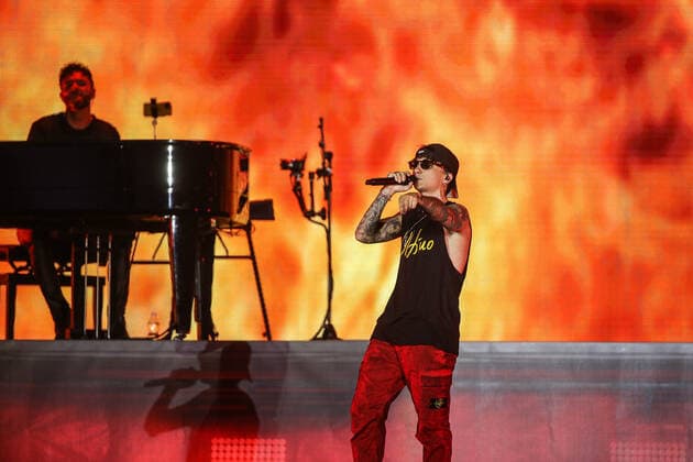 Ultimo during ULTIMO Stadi 2022 performs live on stage at Olimpico Grande Torino Stadium on June 22, 2022 in Turin, Italy  Copyright: xPhsxAgency PHSx xipa-agency.netx xx 0