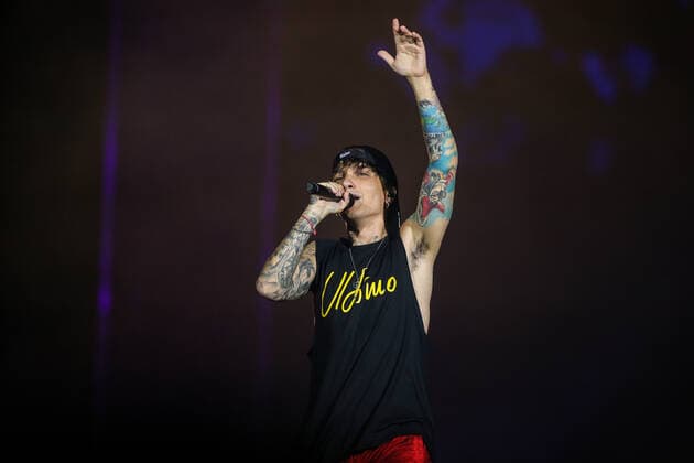 Ultimo during ULTIMO Stadi 2022 performs live on stage at Olimpico Grande Torino Stadium on June 22, 2022 in Turin, Italy  Copyright: xPhsxAgency PHSx xipa-agency.netx xx 0