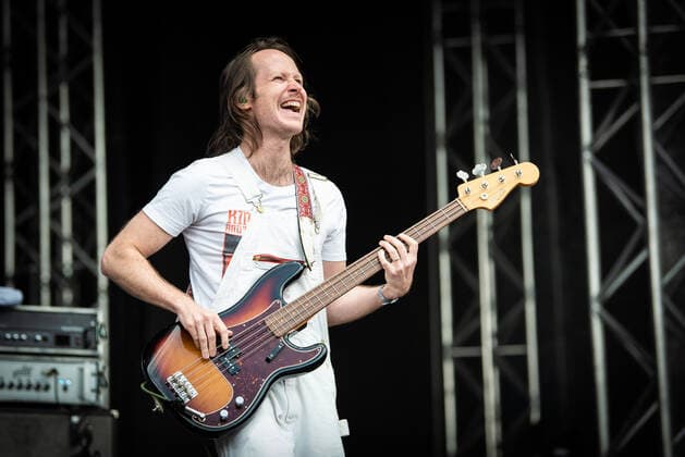 Baroness live at Tons of Rock 2022, Oslo, Norway Oslo, Norway. 23rd, June 2022. The American heavy metal band Baroness performs a live concert during the Norwegian music festival Tons of Rock 2022 in Oslo. Here bass player Nick Jost is seen live on stage. Oslo Norway  Copyright: xGonzalesxPhoto Jan-ErikxEriksenx