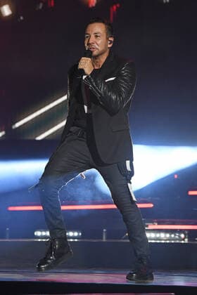 WEST PALM BEACH, FL - JUNE 22: Backstreet Boys perform during the DNA World Tour at The iTHINK Financial Amphitheatre on June 22, 2022 in West Palm Beach Florida Copyright: xmpi04x