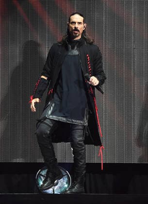 WEST PALM BEACH, FL - JUNE 22: Backstreet Boys perform during the DNA World Tour at The iTHINK Financial Amphitheatre on June 22, 2022 in West Palm Beach Florida Copyright: xmpi04x