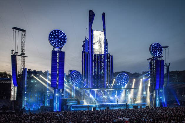 Rammstein Konzert in Aarhus Rammstein live in Aarhus, Denmark Aarhus, Denmark. 22nd, June 2022. The German industrial metal band Rammstein performs a live concert at Ceres Park in Aarhus. Aarhus Denmark  Copyright: xGonzalesxPhoto SebastianxDammarkx