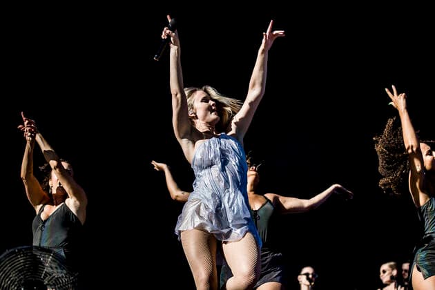 Zara Larsson live at Tinderbox 2022, Odense, Denmark Odense, Denmark. 23rd, June 2022. The Swedish singer and songwriter Zara Larsson performs a live concert during the Danish music festival Tinderbox 2022 in Odense. Odense Denmark  Copyright: xGonzalesxPhoto LassexLagonix