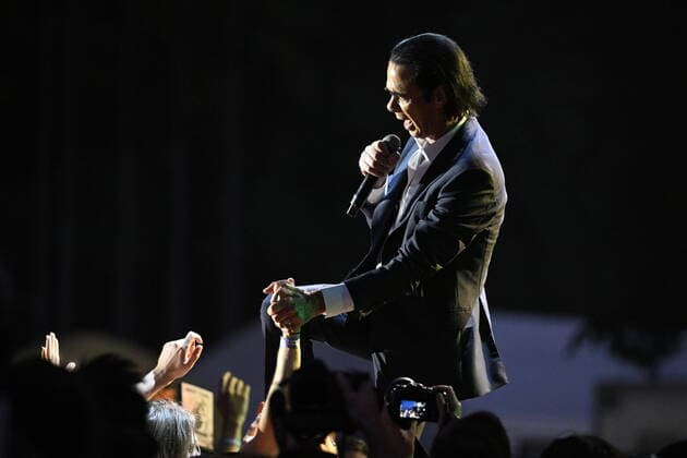 Nick Cave&The Bad Seeds, one of main stars of Metronome Prague music festival perform in Prague, Czech Republic, June 23, 2022. (CTKxPhoto MichalxKamaryt) CTKPhotoP2022062309340 