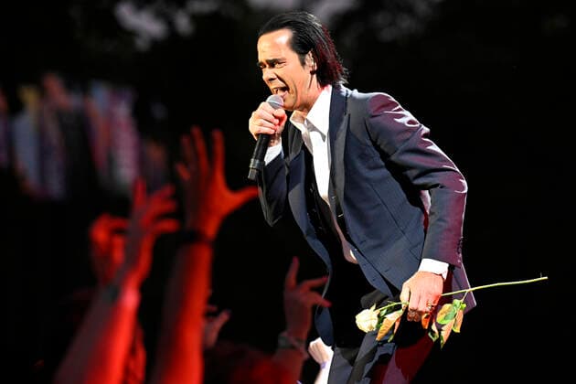 Nick Cave&The Bad Seeds, one of main stars of Metronome Prague music festival perform in Prague, Czech Republic, June 23, 2022. (CTKxPhoto MichalxKamaryt) CTKPhotoP2022062309649  kmt