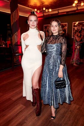Bunte New Faces Award Film 2022 Zsa Zsa Inci Bürkle and Ruby O Fee at the party after the Bunte New Faces Awards at the Delphi Filmpalast am Zoo in Berlin. Copyright: xEventpressxGolejewskix