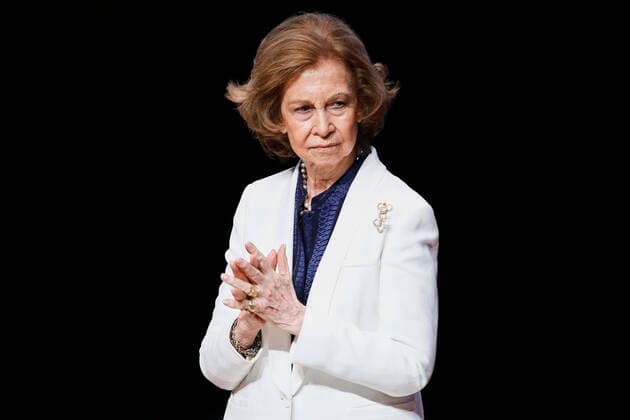 23-06-2022 Queen Sofia attends the closing concert of the 2021 22 academic year of the Queen Sofia school of music at the Reina Sofia museum auditorium in Madrid, Spain. No Spain Â  Copyright: xPPEx