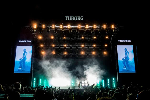 Stormzy live at Tinderbox 2022, Odense, Denmark Odense, Denmark. 24th, June 2022. The English rapper Stormzy performs a live concert during the Danish music festival Tinderbox 2022 in Odense. Odense Denmark  Copyright: xGonzalesxPhoto LassexLagonix