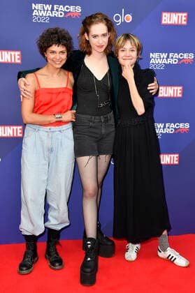 Naemi Florenz, Lia von Blarer and Lea Drinda at the Bunte New Faces Awards Film 2022 at the Delphi Filmpalast Berlin, 23 06 2022 Foto:xN.xKubelkax xFuturexImage